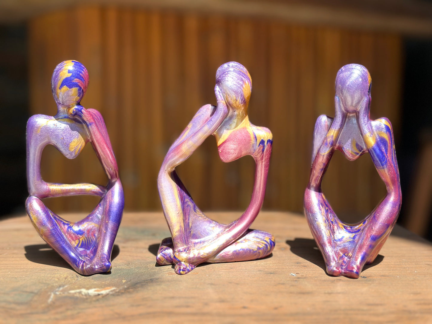 Set of 3 Lady THINKERS