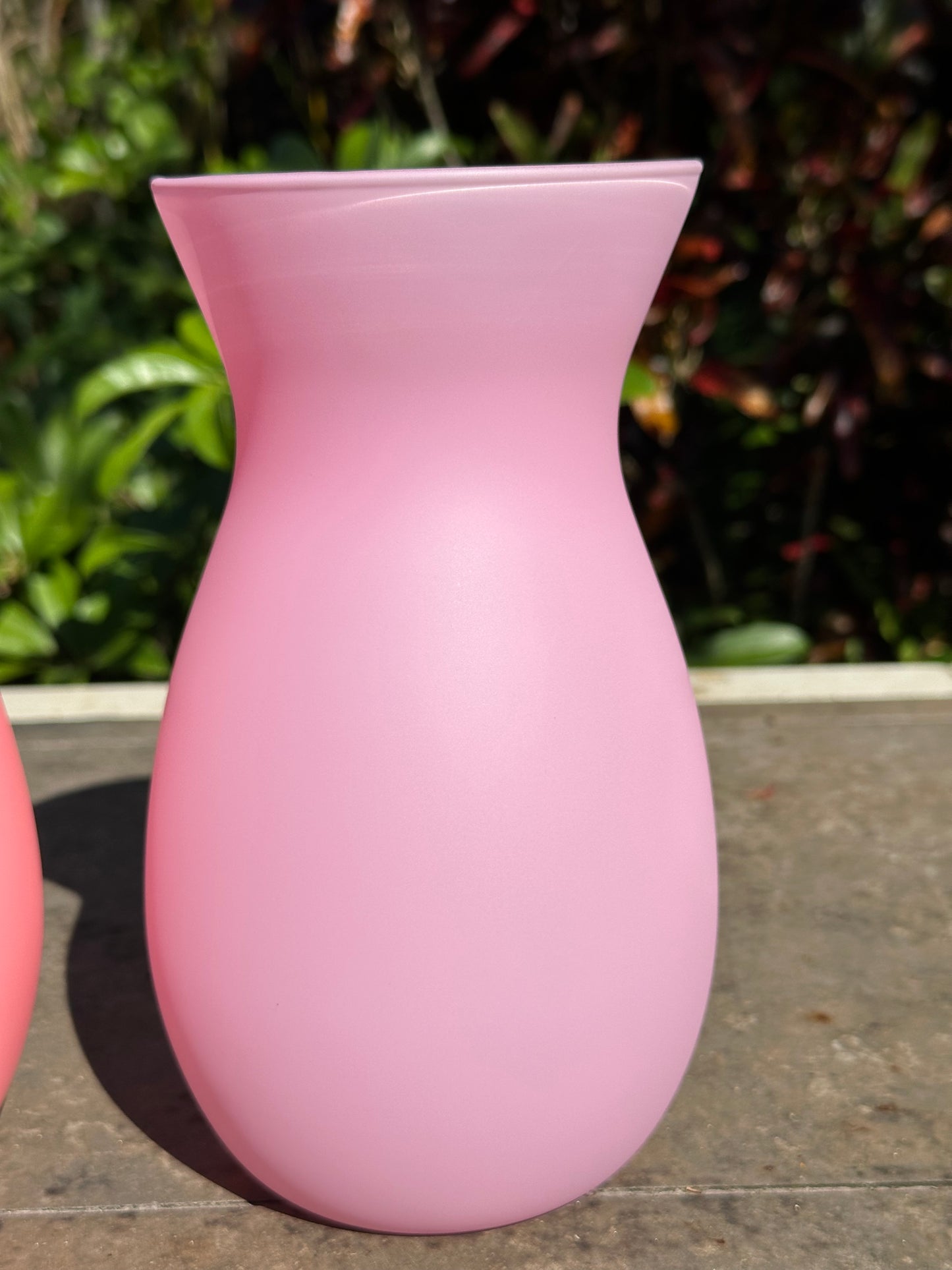 Frosted Vases