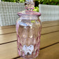 44oz Glass Storage w/Flower Lid
