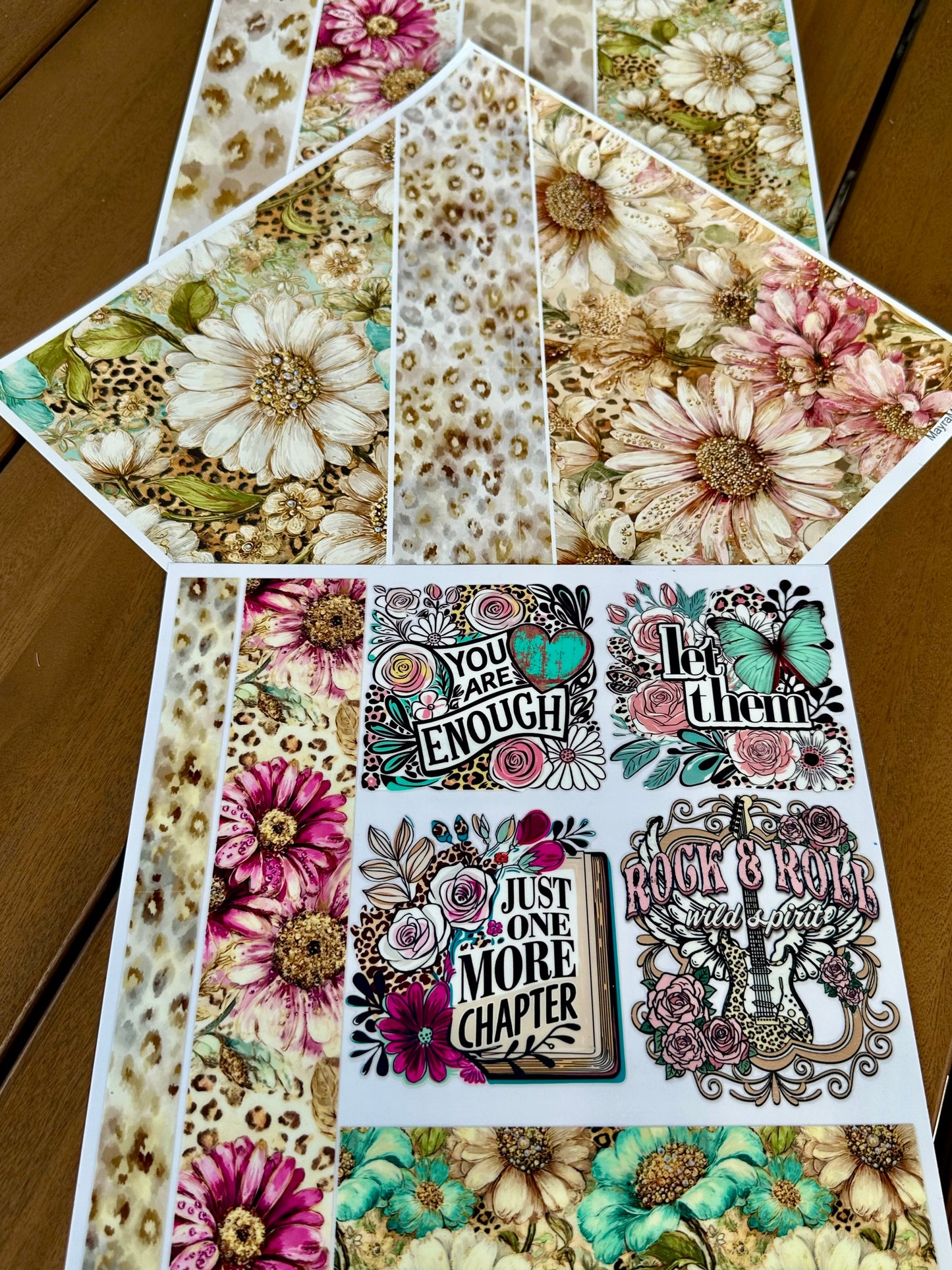 Mauve|Cream Leopard/Floral