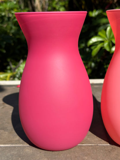 Frosted Vases