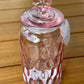 44oz Glass Storage w/Flower Lid