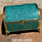 Glass Jewelry Boxes, Mirrors & Holders