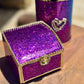 Glass Jewelry Boxes, Mirrors & Holders