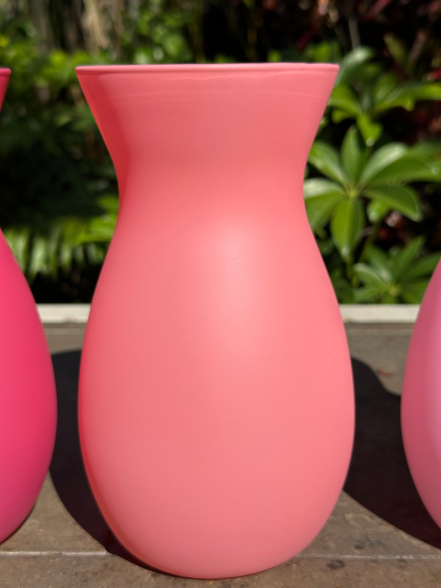 Frosted Vases