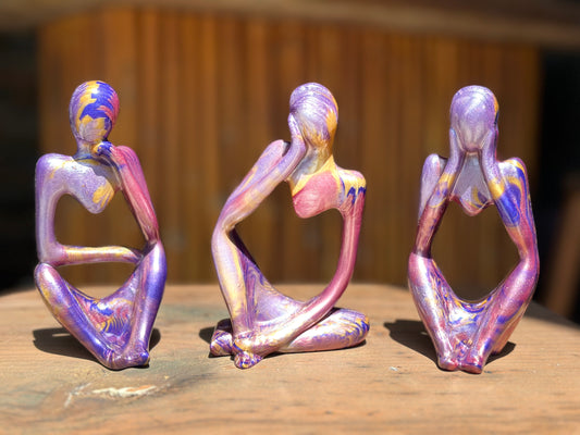 Set of 3 Lady THINKERS
