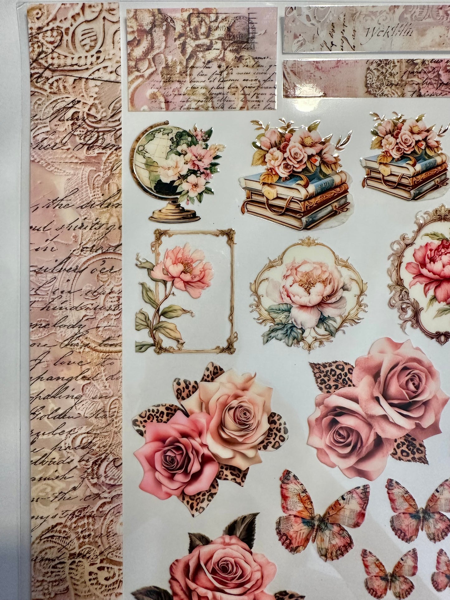 Dusty Rose Book Lover