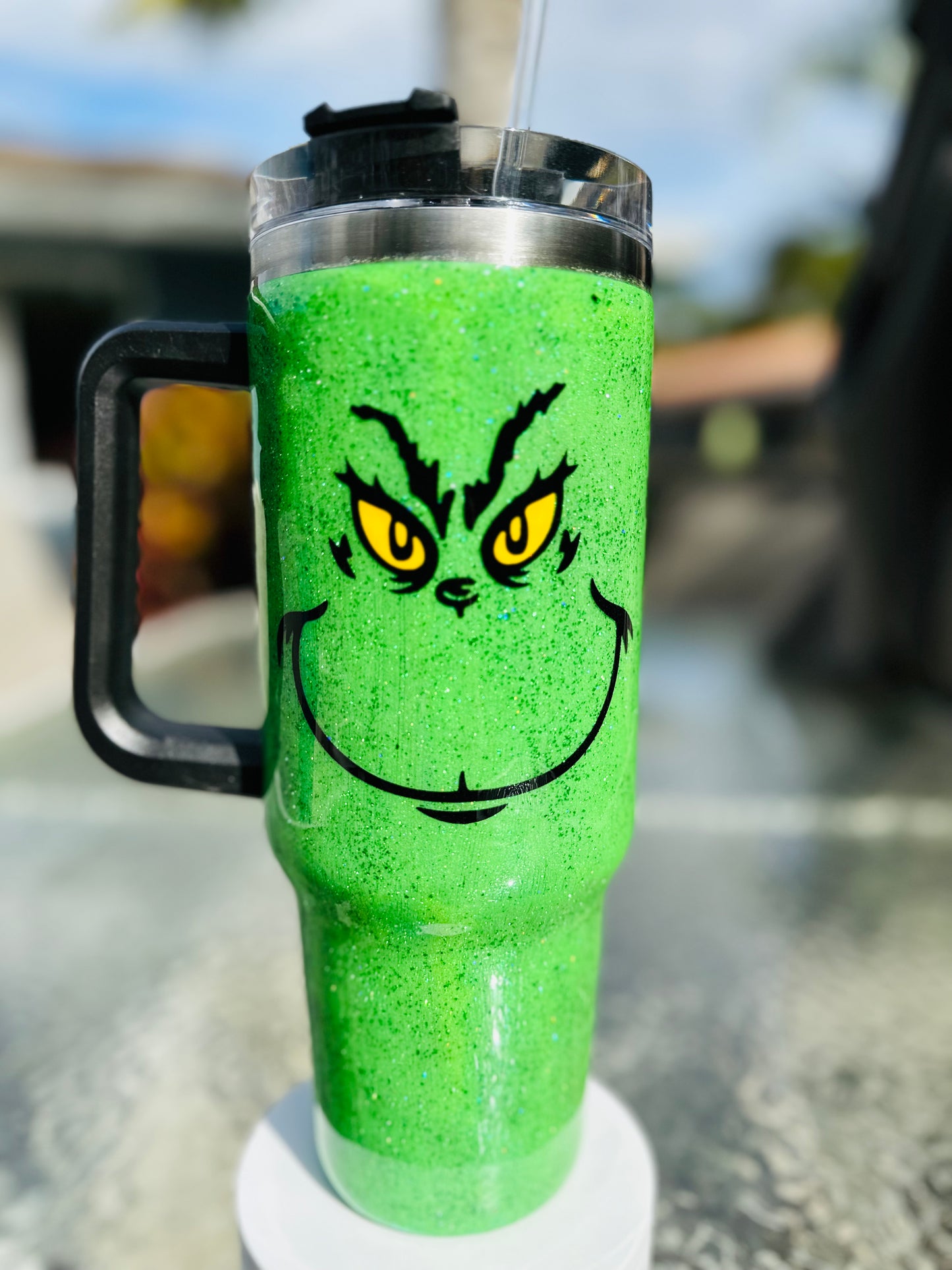 40oz Grinch Tumbler