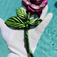 Resin Rose w/Vase