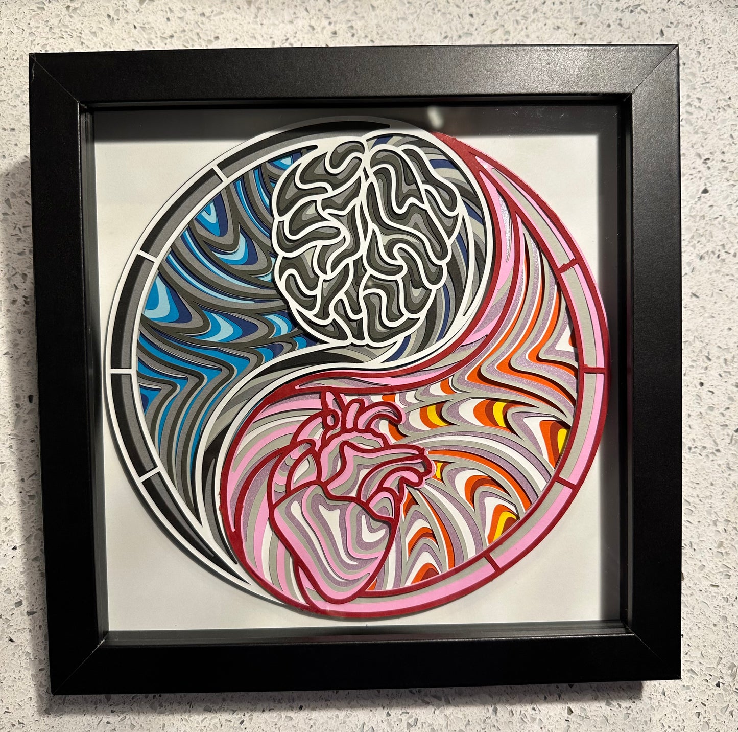 Brain/Heart Ying-Yang Mandala